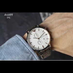 Emporio Armani Men's Chronograph Two-Tone Stainless Steel Watch